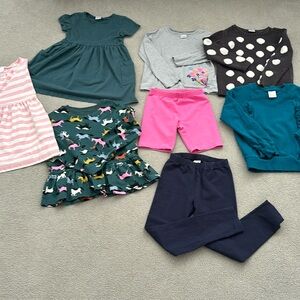 Hanna Andersson Girls size 6-7 wardrobe staples